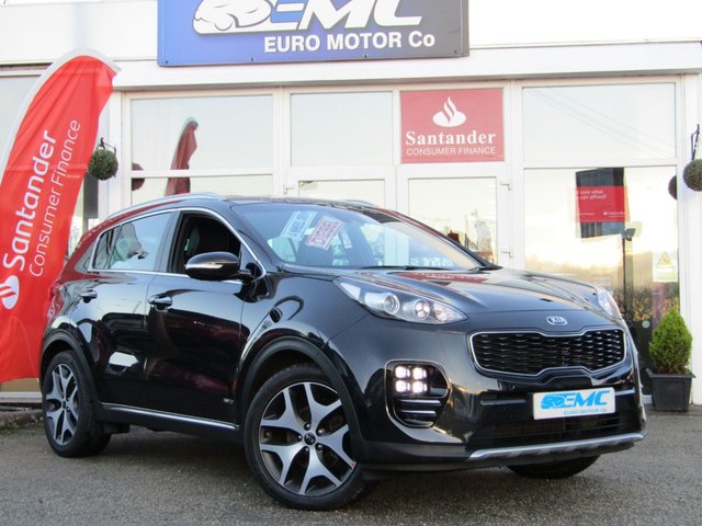2016 66 Kia Sportage 2.0 CRDI GT-LINE 5d 134 BHP