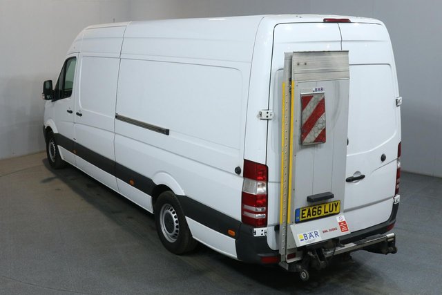 2016 66 MERCEDES-BENZ SPRINTER 2.1 316 CDI LWB 163 BHP AIR CON WITH 500KG TAIL LIFT VAN