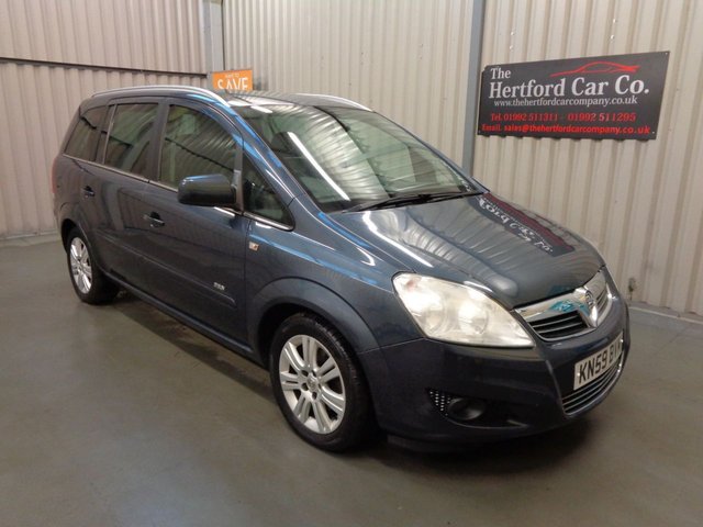 2009 59 Vauxhall Zafira 1.6 DESIGN 5d 113 BHP