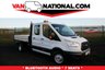 USED 2016 66 FORD TRANSIT 2.2 350 L3 DCB C/C DRW 125 BHP TIPPER * 7 SEATS * *****READY TO TIP TODAY!!!!!*****