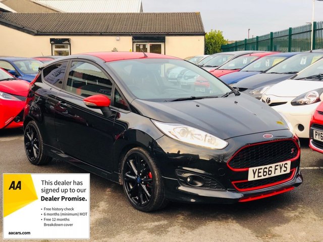 2016 66 Ford Fiesta 1.0 ZETEC S BLACK EDITION 3d 139 BHP