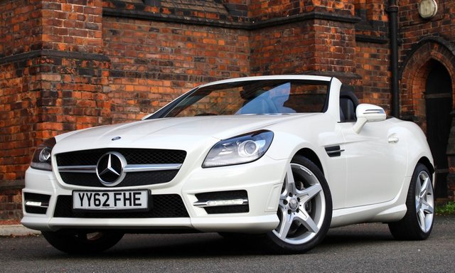 2012 62 Mercedes-Benz Slk 1.8 SLK200 BLUEEFFICIENCY AMG SPORT 2d AUTO 184 BHP