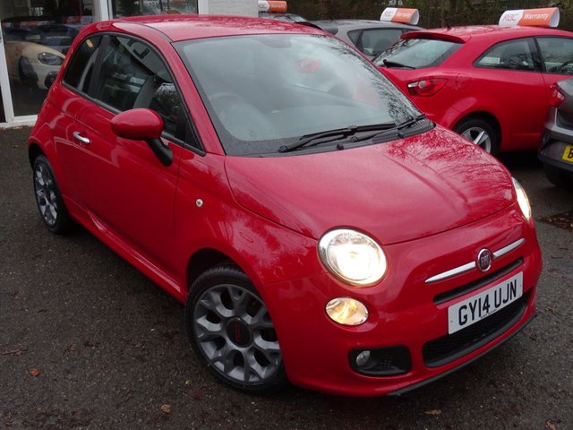 2014 14 Fiat 500 1.2 S (SPORT) 3d 69 BHP