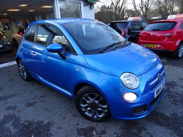 2014 14 Fiat 500 1.2 S (SPORT) 3d 69 BHP