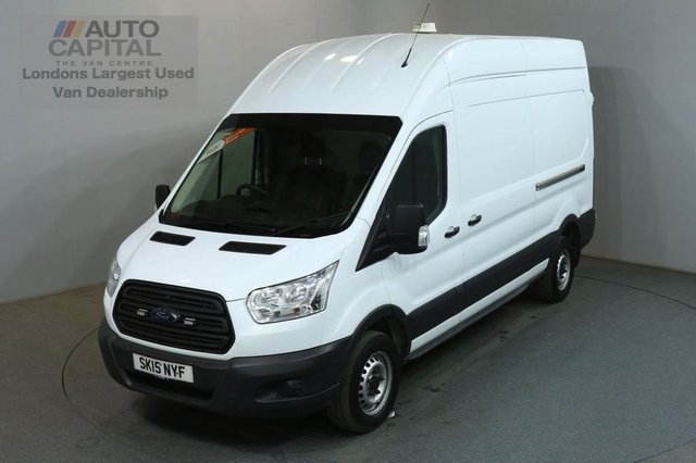 2015 15 FORD TRANSIT 2.2 350 124 BHP LWB H/ROOF L3 H3 PANEL VAN