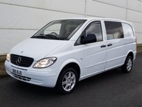USED 2008 MERCEDES-BENZ VITO 2.1 109 CDI COMPACT SWB 1d 95 BHP GENUINE LOW MILES + SERVICE HISTORY
