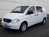 USED 2008 MERCEDES-BENZ VITO 2.1 109 CDI COMPACT SWB 1d 95 BHP GENUINE LOW MILES + SERVICE HISTORY