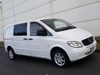USED 2008 MERCEDES-BENZ VITO 2.1 109 CDI COMPACT SWB 1d 95 BHP GENUINE LOW MILES + SERVICE HISTORY