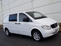 USED 2008 MERCEDES-BENZ VITO 2.1 109 CDI COMPACT SWB 1d 95 BHP GENUINE LOW MILES + SERVICE HISTORY