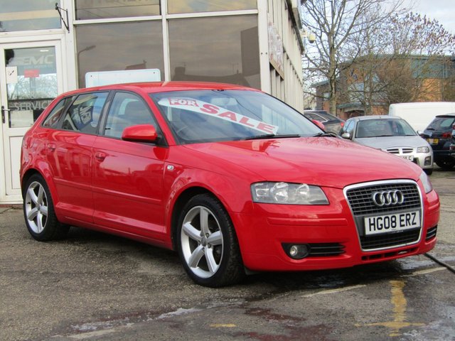 2008 08 Audi A3 2.0 TDI SPORT 5d 138 BHP