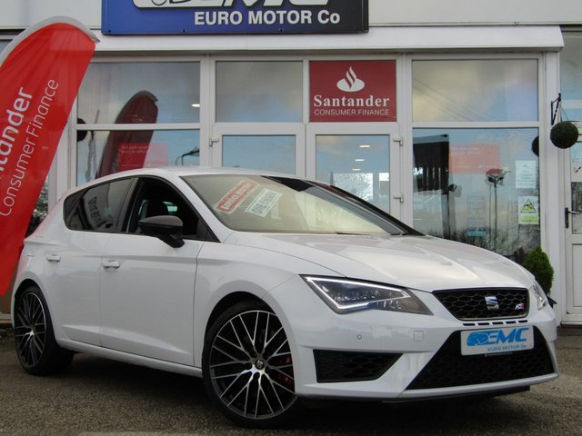 2016 66 Seat Leon 2.0 TSI CUPRA BLACK 5d 286 BHP