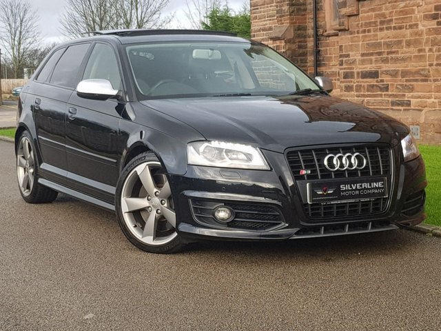 2012 62 Audi A3 2.0 S3 SPORTBACK TFSI QUATTRO BLACK EDITION 5d AUTO 265 BHP