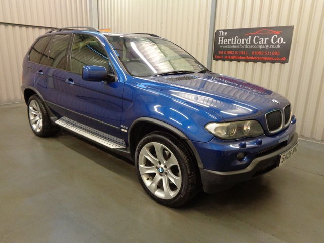 2006 06 BMW X5 3.0 d LE MANS BLUE SPORT EDITION 5d AUTO 215 BHP