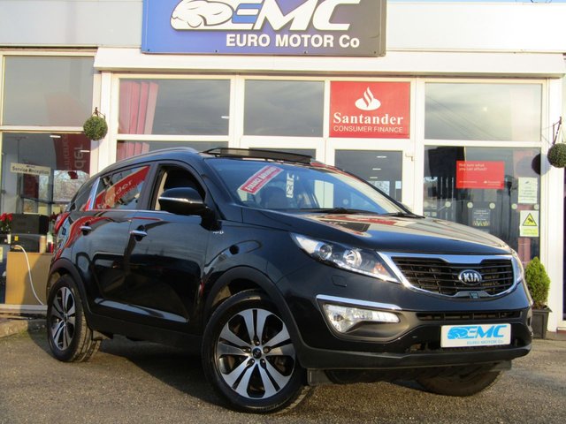 2014 63 Kia Sportage 2.0 CRDI KX-3 SAT NAV 5d 134 BHP