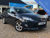 USED 2012 12 FORD FOCUS 1.6 ZETEC ESTATE AUTO 124 BHP Petrol Automatic Estate car with low mileage and parking sensors