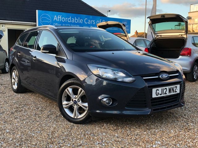 2012 12 Ford Focus 1.6 ZETEC ESTATE AUTO 124 BHP