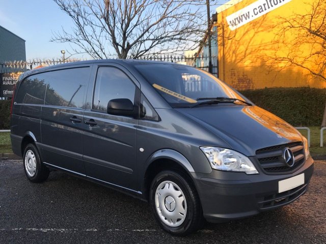 2015 15 Mercedes-Benz Vito 2.1 113 CDI 136 LWB TWIN DOORS LOW MILEAGE+SAT NAV