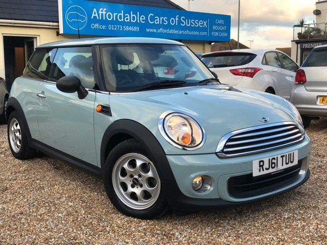 2012 61 MINI Hatch One 1.6 ONE 3d 98 BHP