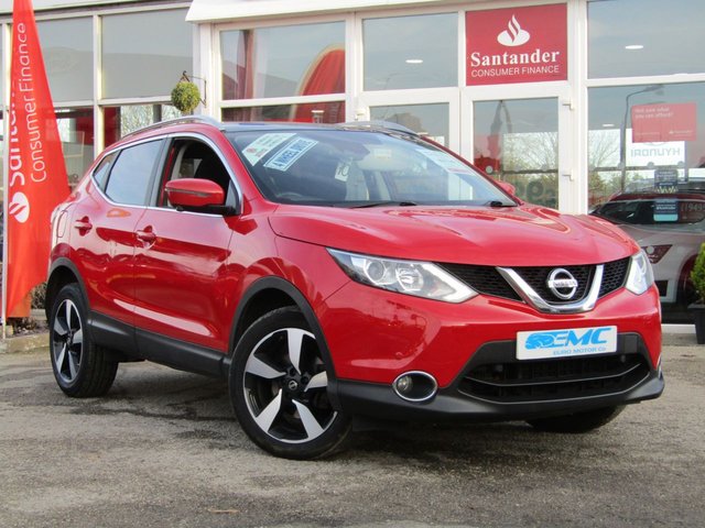 2015 65 Nissan Qashqai 1.6 DCI N-TEC PLUS 5d 128 BHP