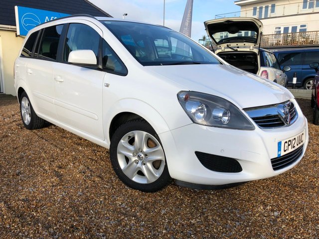 2012 12 Vauxhall Zafira 1.6 EXCLUSIV NAV 5d 113 BHP