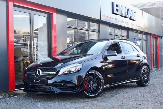 2017 67 Mercedes-Benz A45 2.0 AMG A 45 4MATIC PREMIUM 5d AUTO 375 BHP