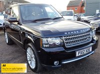 USED 2012 12 LAND ROVER RANGE ROVER 4.4 TDV8 WESTMINSTER 5d AUTO 313 BHP *WESTMINSTER MODEL *SERVICE HISTORY* BLACK SOFT LEATHER TRIM