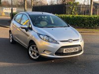 USED 2009 59 FORD FIESTA 1.6 ECONETIC TDCI 5d 88 BHP 7 STAMPS, 12 MONTHS MOT