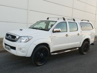 USED 2011 61 TOYOTA HI-LUX 2.5 HL2 4X4 D-4D DCB 1d 142 BHP CANOPY+TOW BAR ** NO VAT ** NO VAT