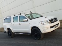 USED 2011 61 TOYOTA HI-LUX 2.5 HL2 4X4 D-4D DCB 1d 142 BHP CANOPY+TOW BAR ** NO VAT ** NO VAT