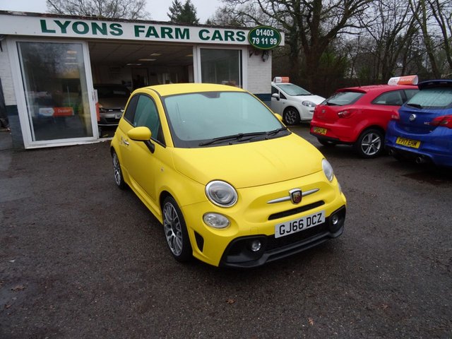 2016 66 Abarth 595 1.4 595 3d 144 BHP NEW SHAPE