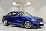 USED 2009 09 BMW 1 SERIES 3.0 135I M SPORT 2d 302 BHP MANUAL  LE MANS BLUE / M PERFORMANCE KIT