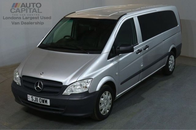 2011 11 MERCEDES-BENZ VITO 2.1 113 CDI TRAVELINER 136 BHP EXTRA LWB 9 SEATER AIR CON MINIBUS NO VAT