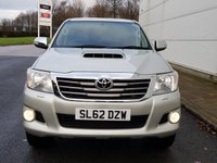 USED 2012 62 TOYOTA HI-LUX 3.0 INVINCIBLE 4X4 D-4D DCB 1d 169 BHP WINDOWS CANOPY + TOWBAR ** NO VAT
