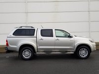 USED 2012 62 TOYOTA HI-LUX 3.0 INVINCIBLE 4X4 D-4D DCB 1d 169 BHP WINDOWS CANOPY + TOWBAR ** NO VAT