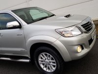 USED 2012 62 TOYOTA HI-LUX 3.0 INVINCIBLE 4X4 D-4D DCB 1d 169 BHP WINDOWS CANOPY + TOWBAR ** NO VAT