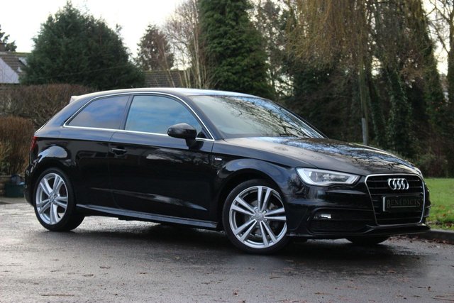2013 63 Audi A3 2.0 TDI S LINE 3d 148 BHP