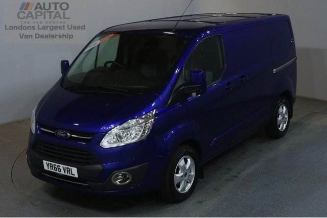 2016 66 FORD TRANSIT CUSTOM 2.0 270 LIMITED 130 BHP SWB L1 H1 L/ROOF AIR CON EURO 6 VAN
