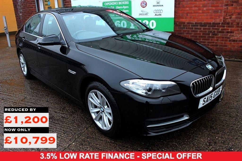 2015 15 BMW 5 SERIES 2.0 520D SE 4d 188 BHP