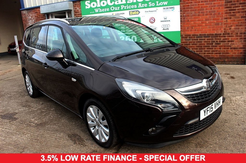 2015 15 VAUXHALL ZAFIRA TOURER 2.0 TECH LINE CDTI 5d 128 BHP