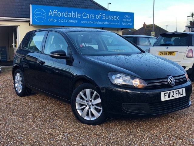 2012 12 Volkswagen Golf 2.0 MATCH TDI 5d 138 BHP