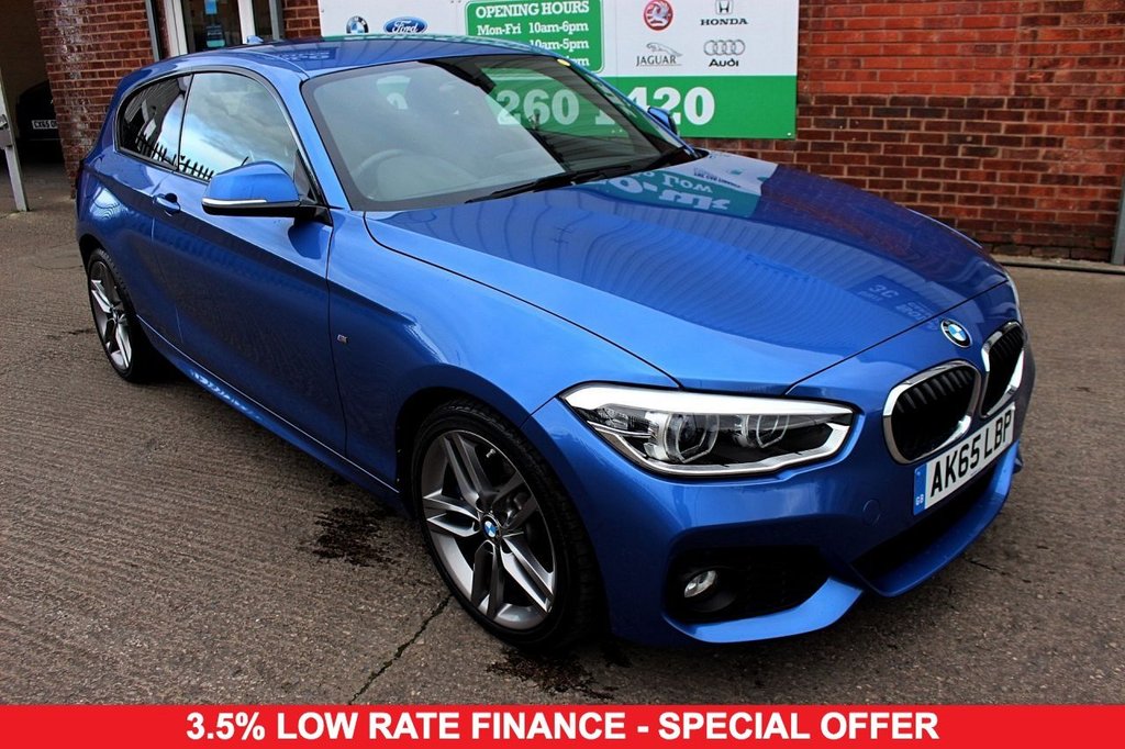 2015 65 BMW 1 SERIES 1.5 116D M SPORT 3d 114 BHP