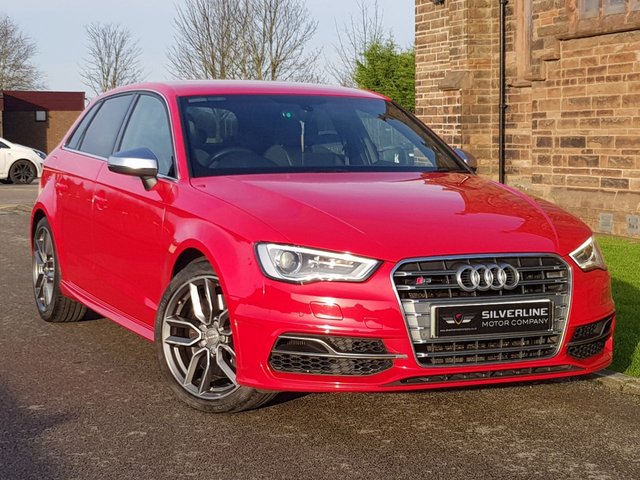 2014 64 Audi A3 2.0 S3 SPORTBACK QUATTRO 5d AUTO 296 BHP [SAT NAV]
