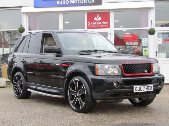 2007 07 Land Rover Range Rover Sport 3.6 TDV8 SPORT HSE 5d AUTO 269 BHP