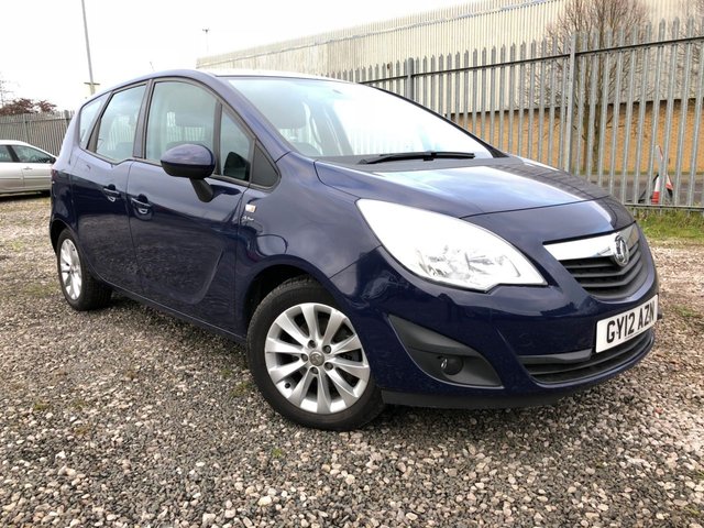 2012 12 Vauxhall Meriva 1.4 ACTIVE 5d 99 BHP