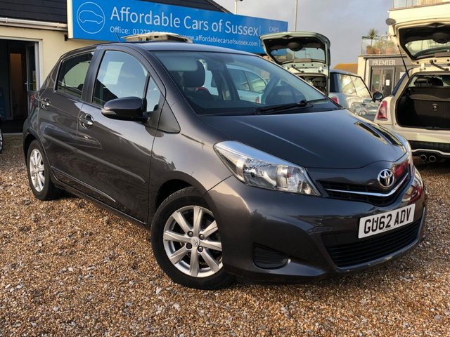 2012 62 Toyota Yaris 1.3 VVT-I TR 5d AUTO 98 BHP