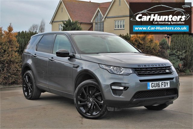 2016 16 LAND ROVER DISCOVERY SPORT 2.0 TD4 HSE BLACK 5d AUTO 180 BHP
