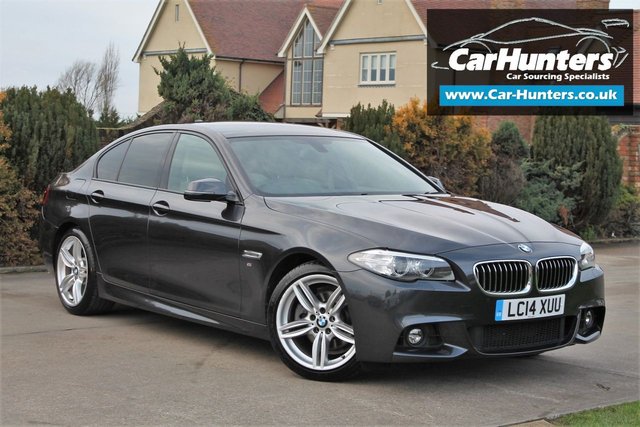 2014 14 BMW 5 SERIES 2.0 520D M SPORT 4d AUTO 181 BHP