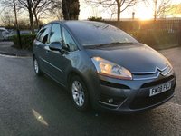 USED 2008 08 CITROEN C4 PICASSO 2.0 EXCLUSIVE HDI 5STR EGS 5d AUTO 135 BHP 