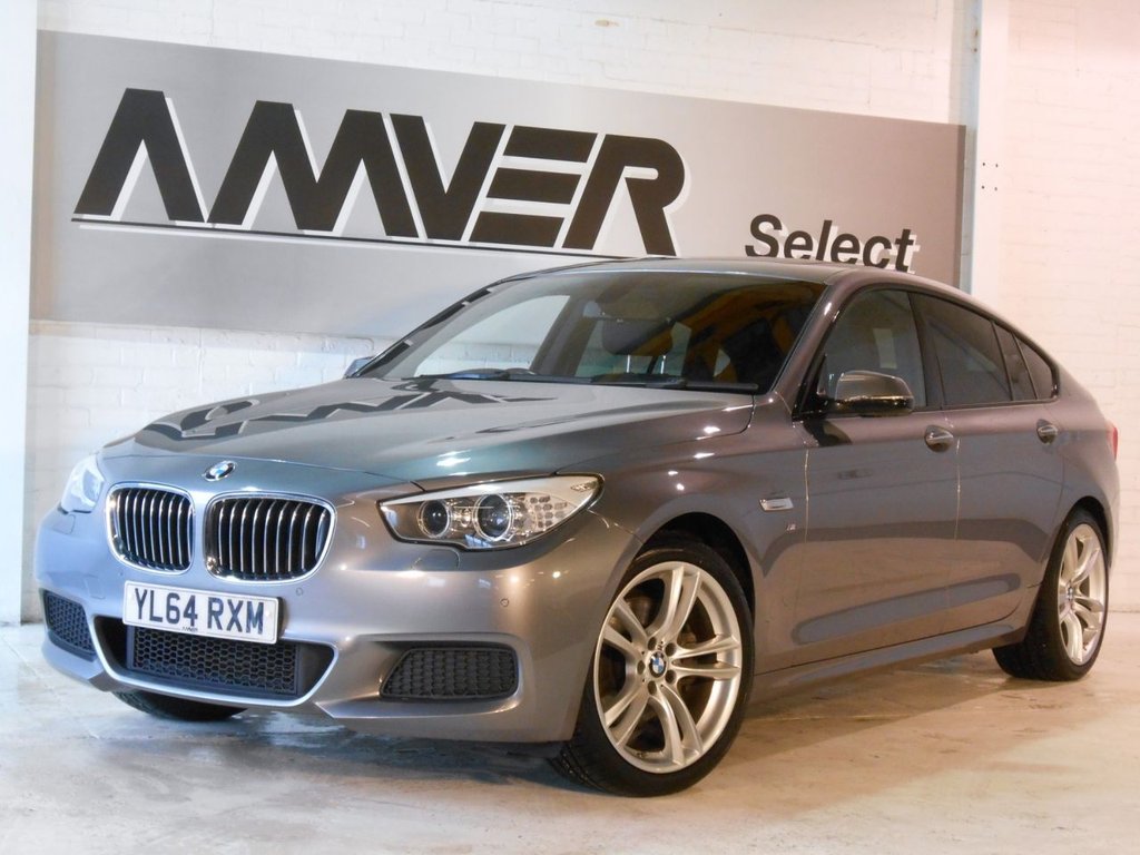USED 2015 64 BMW 5 SERIES 2.0 520D M SPORT GRAN TURISMO 5d AUTO 181 BHP FROM &pound;303.61 PER MONTH - NO DEPOSIT