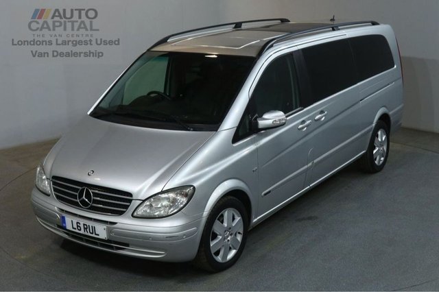 2007 MERCEDES-BENZ VIANO 3.0 CDI EXTRA LONG AMBIENTE 202 BHP 8 SEATER AIR CON MINIBUS NO VAT